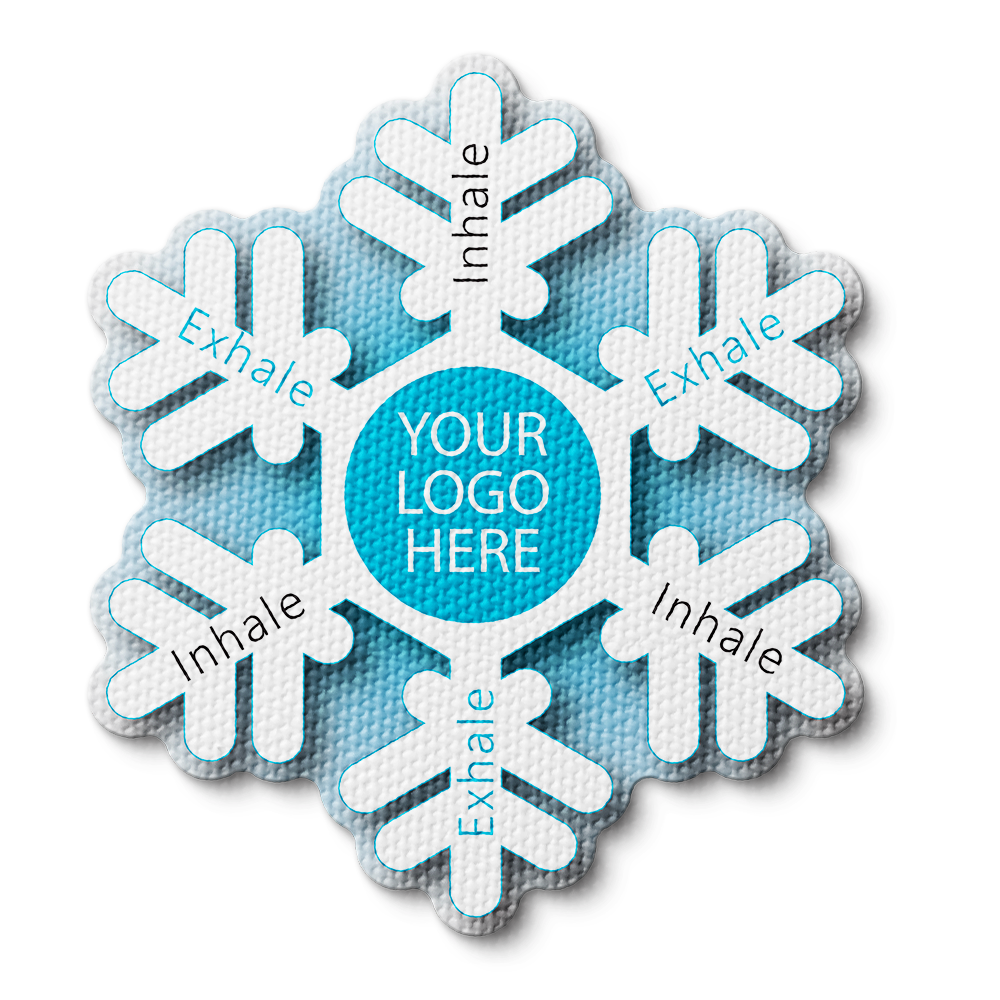 Branded Snowflake 3"